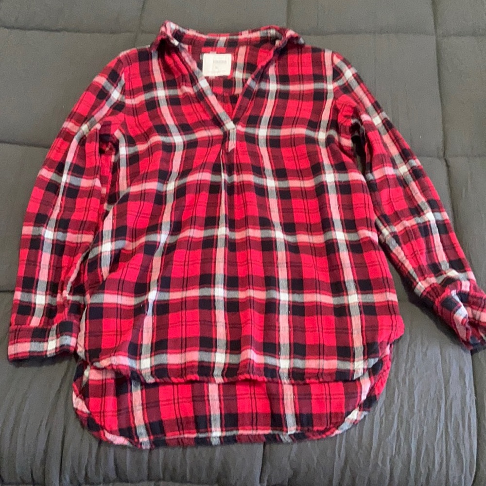 Pull over flannel for women